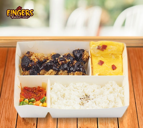 [Tuesday 15 Sep] Combo Black Pepper (Butter Rice)